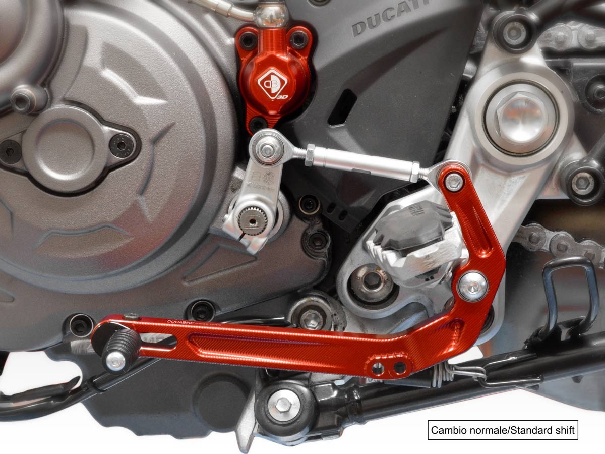 ハイパーモタード950、SP用　フットレバー左 DBK Special Parts (Ducabike) Shift Lever for Ducati Hypermotard